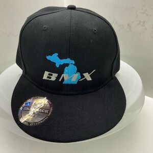BMX Michigan Embroidered SnapBack hat one size